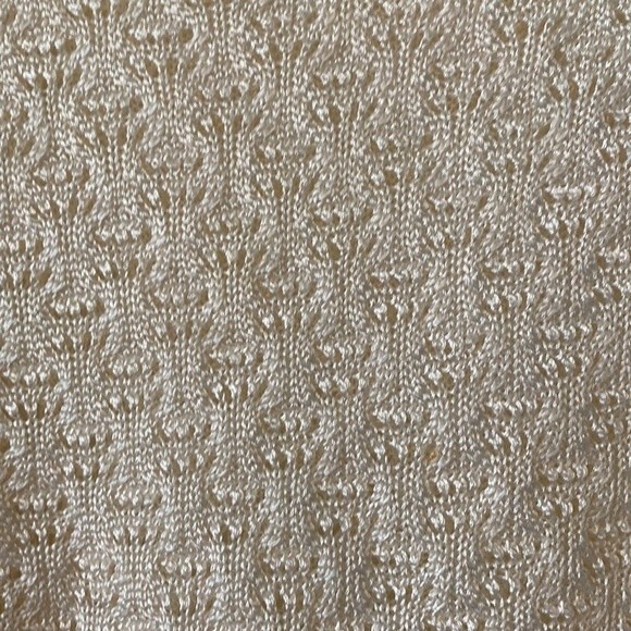 Handmade lace crochet blouse.  Gorgeous and intricate. - Picture 2 of 7